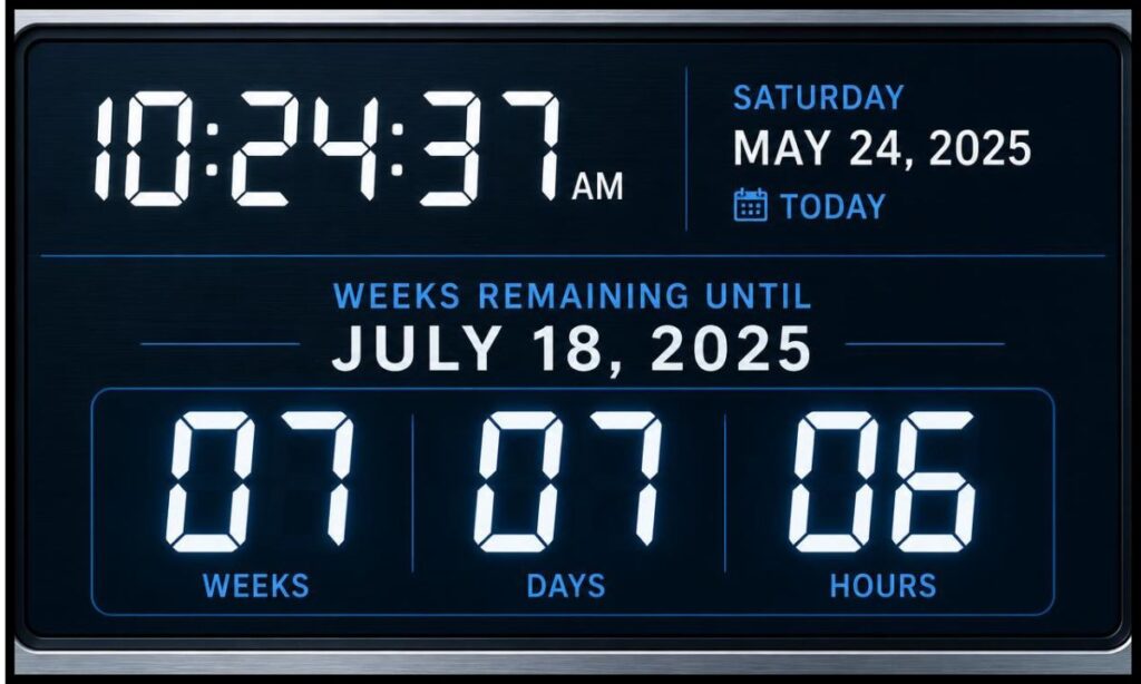 how-many-weeks-until-july-18-from-today